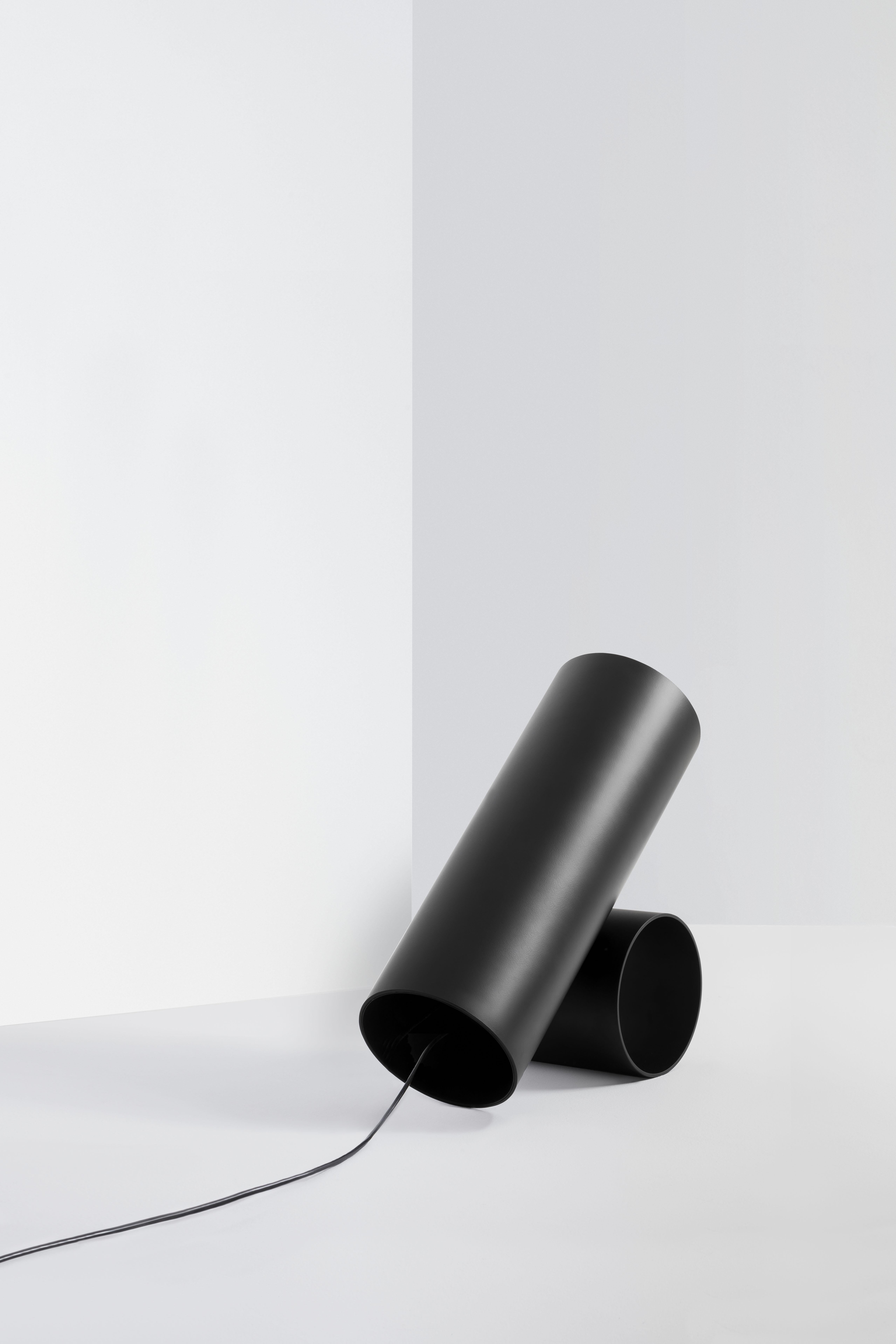 Black Flos Sawaru Floor Lamp by Nendo 4