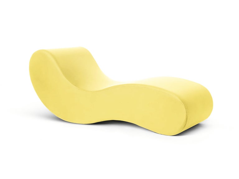 For Sale: Yellow Gufram Alvar Lounge Chair by Giuseppe Raimondi