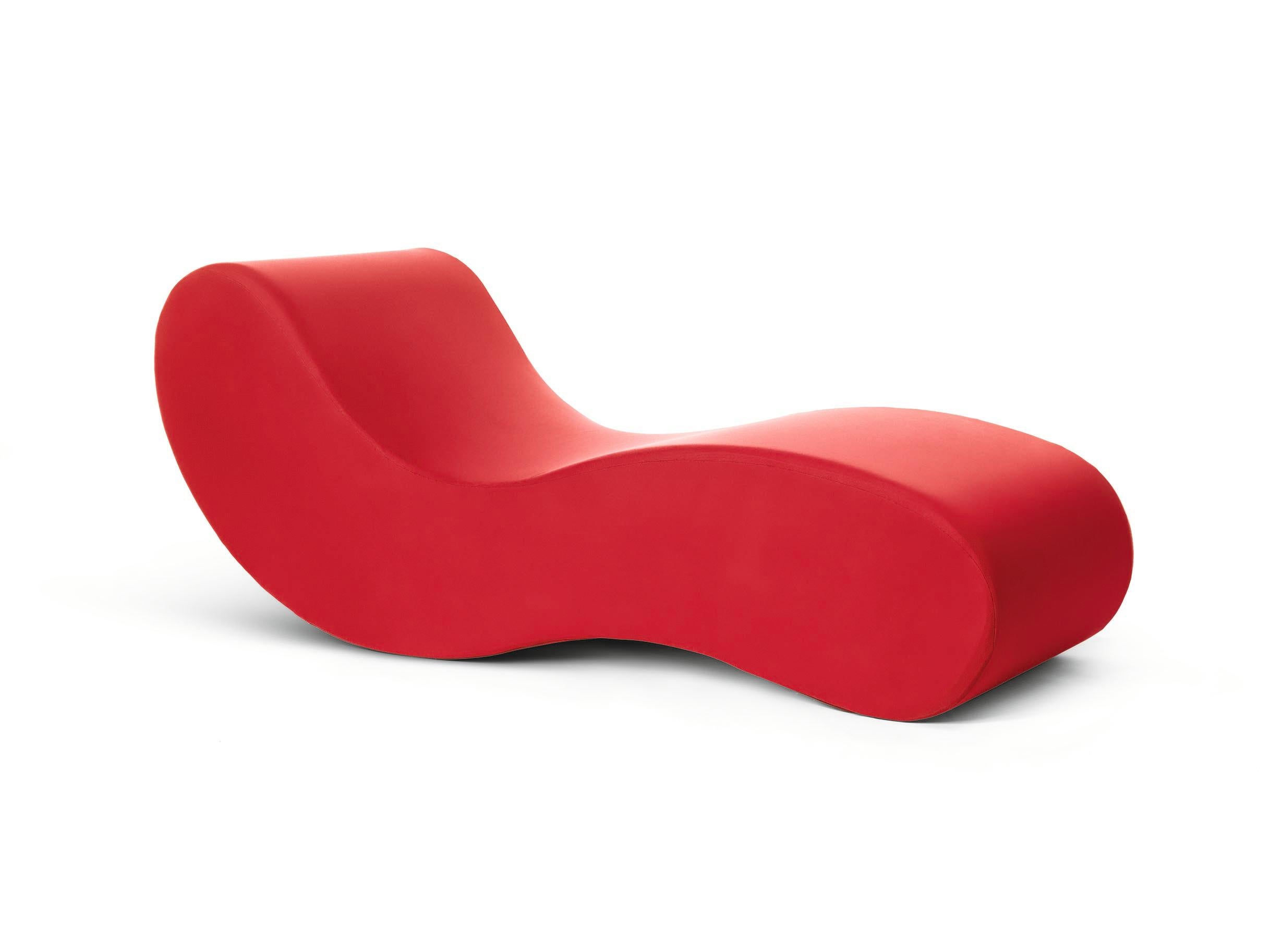 For Sale: Red Gufram Alvar Lounge Chair by Giuseppe Raimondi