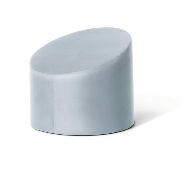 For Sale: Gray (Grey) GUFRAM Mozza Stool & Chair by Giuseppe Raimondi
