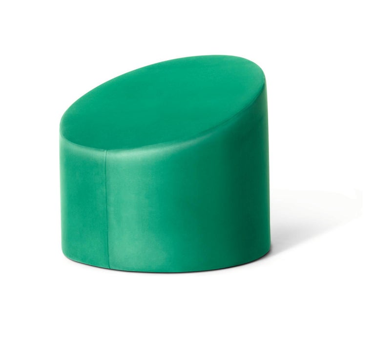 For Sale: Green GUFRAM Mozza Stool & Chair by Giuseppe Raimondi