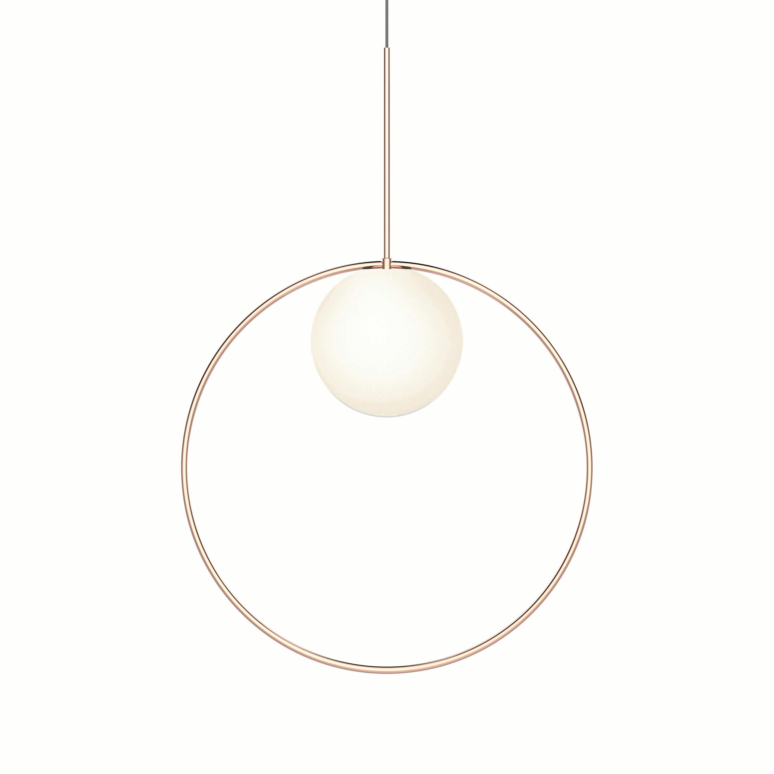 in vendita: Pink (Rose Gold) Lampada a sospensione Bola Halo di Pablo Designs