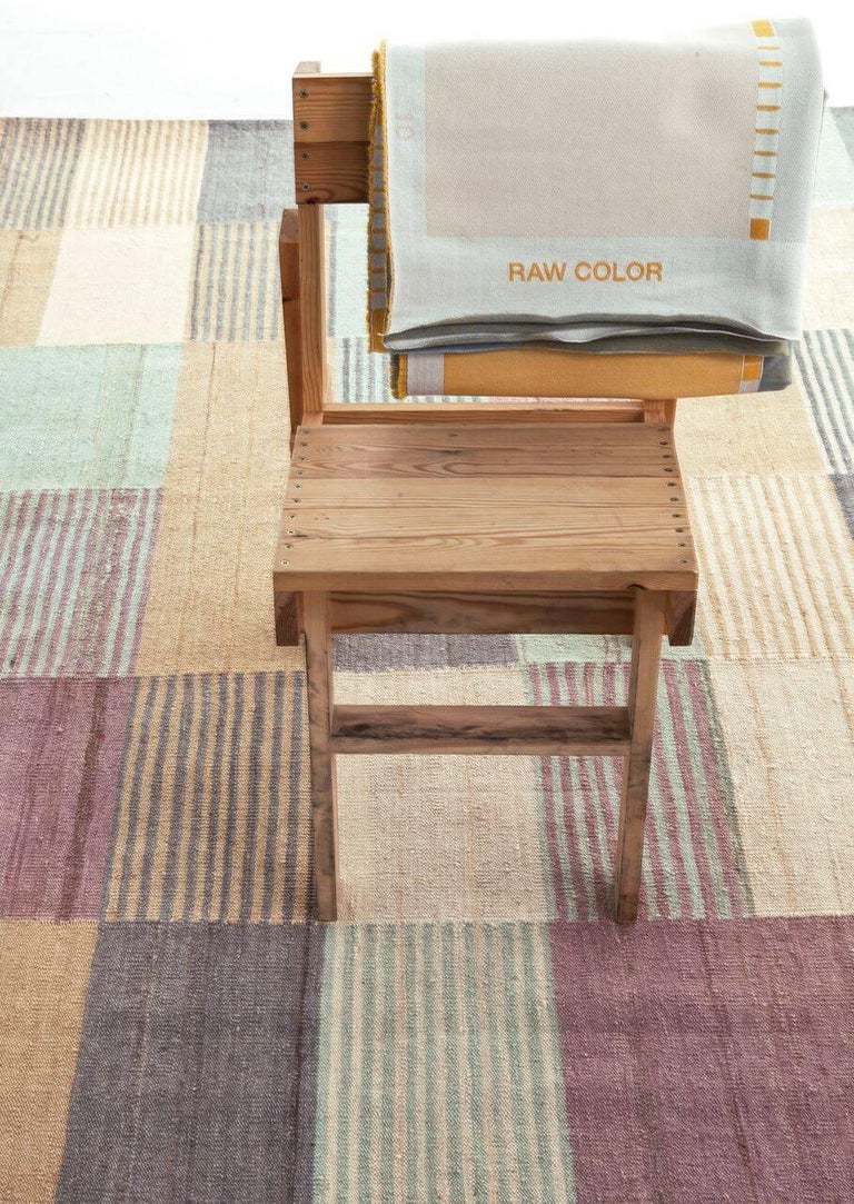 Blend 1 Hand-Loomed Afghan Wool Rug by Raw Color in Stock For Sale at ...