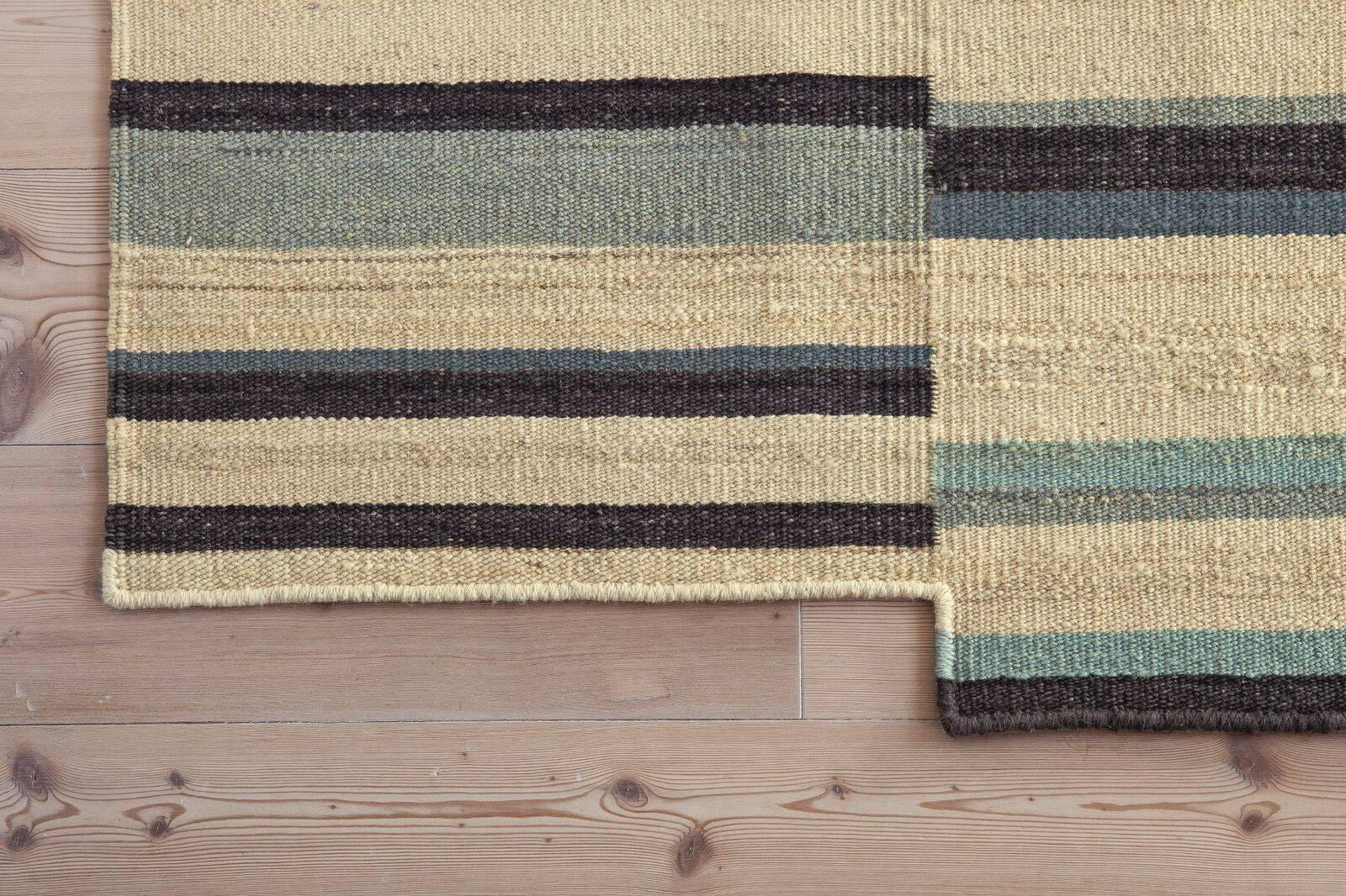 Pakistani Lattice 2 Hand-Loomed Afghan Wool Rug by Ronan & Erwan Bouroullec, Medium For Sale