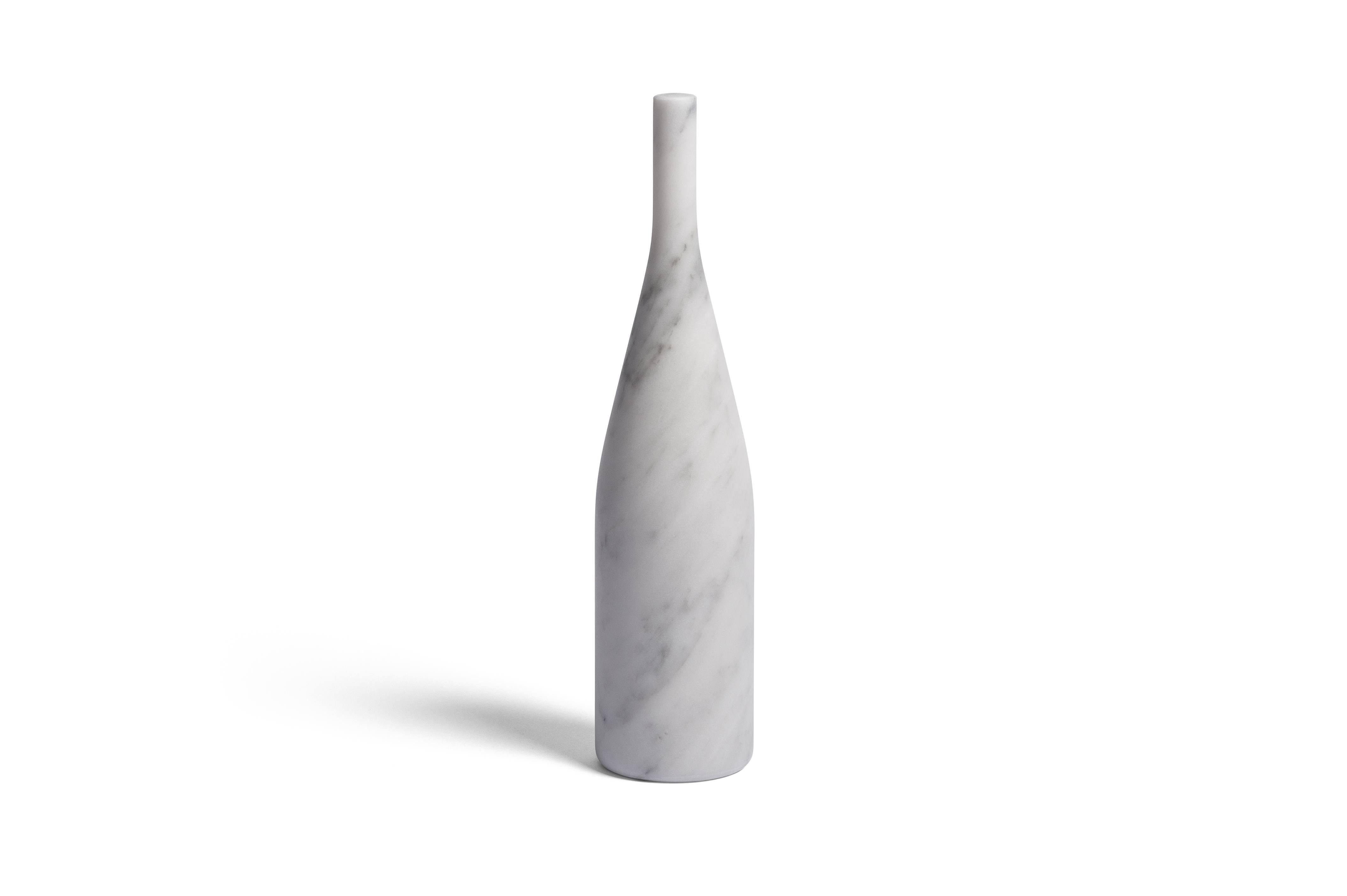 Inspired by the array of different types of stone she encountered working with Salvatori, designer Elisa Ossino has drawn upon the simplicity of form of Morandi’s still life images, reproducing them in stunning marble. From the Classic elegance of