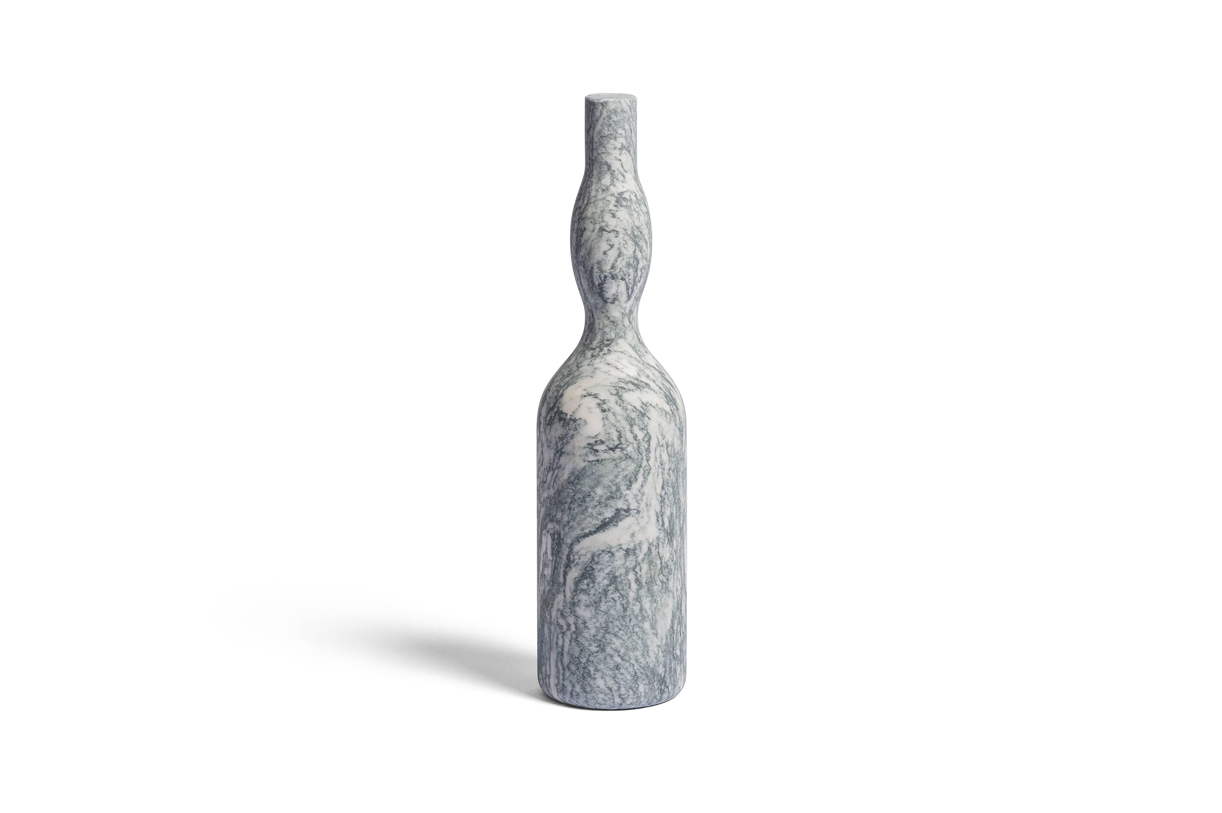 Inspired by the array of different types of stone she encountered working with Salvatori, designer Elisa Ossino has drawn upon the simplicity of form of Morandi’s still life images, reproducing them in stunning marble. From the classic elegance of