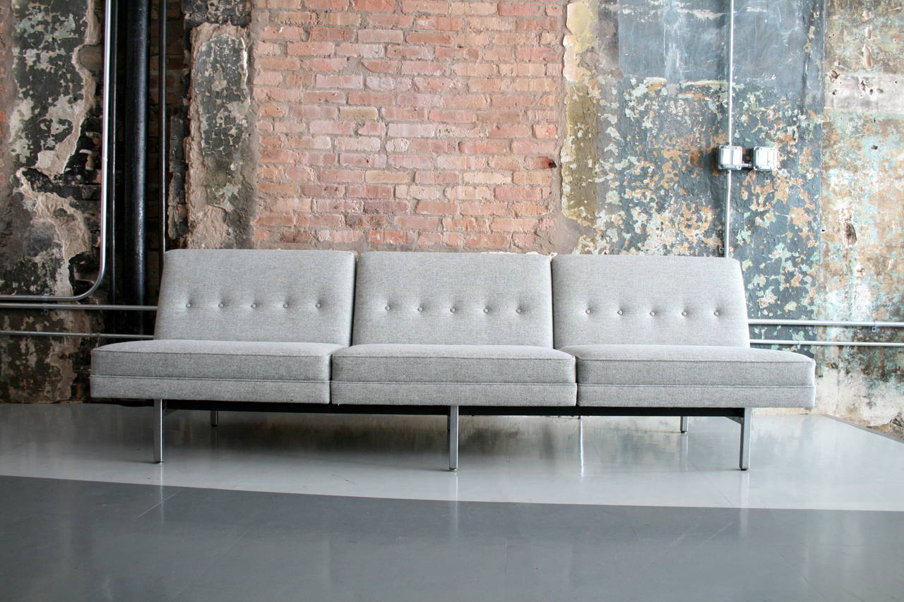 Mid-Century Modern George Nelson for Herman Miller Modular Sofa   USA 1950's