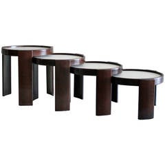 Model 780 Set of Nesting / Stacking Tables by Gianfranco Frattini