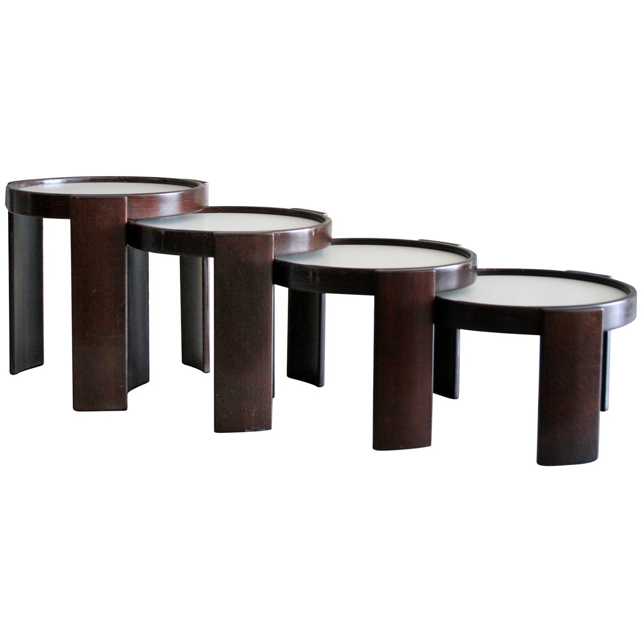 Model 780 Set of Nesting / Stacking Tables by Gianfranco Frattini at ...