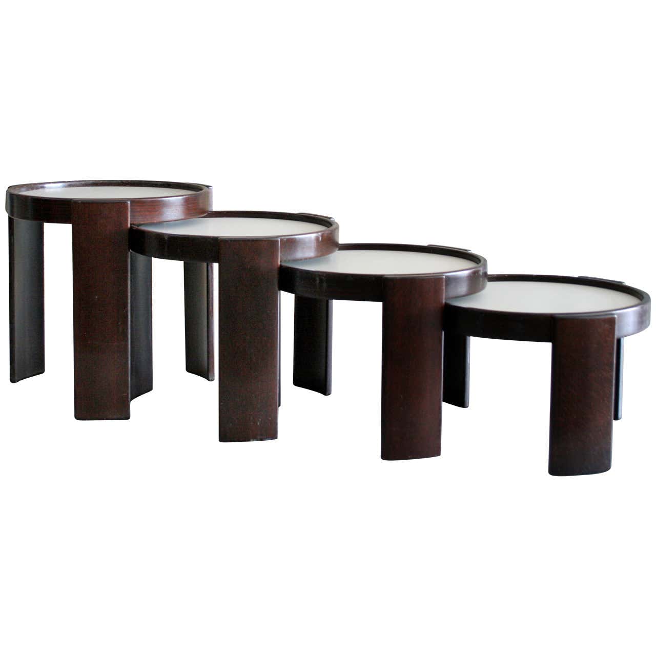 Model 780 Set of Nesting / Stacking Tables by Gianfranco Frattini at ...