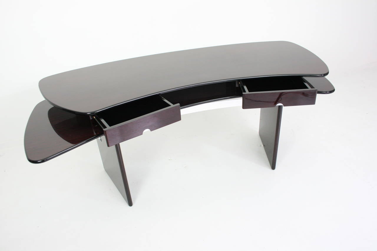 Lacquered Luigi Caccia Dominioni Sciabola Desk