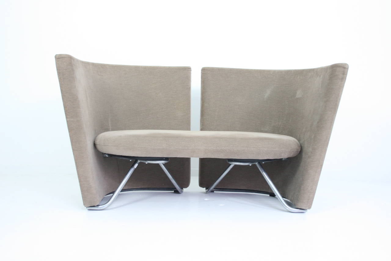 Erik Jørgensen EJ 800 Rotor Lounge Sofa designed by Johannes Foersom & Peter Hiort-Lorenzen in 1983.

EJ 8000 Rotor Lounge by Erik Jørgensen
Designer: Foersom & Hiort-Lorenzen

With the Rotor Foersom & Hiort-Lorenzen have success-fully managed