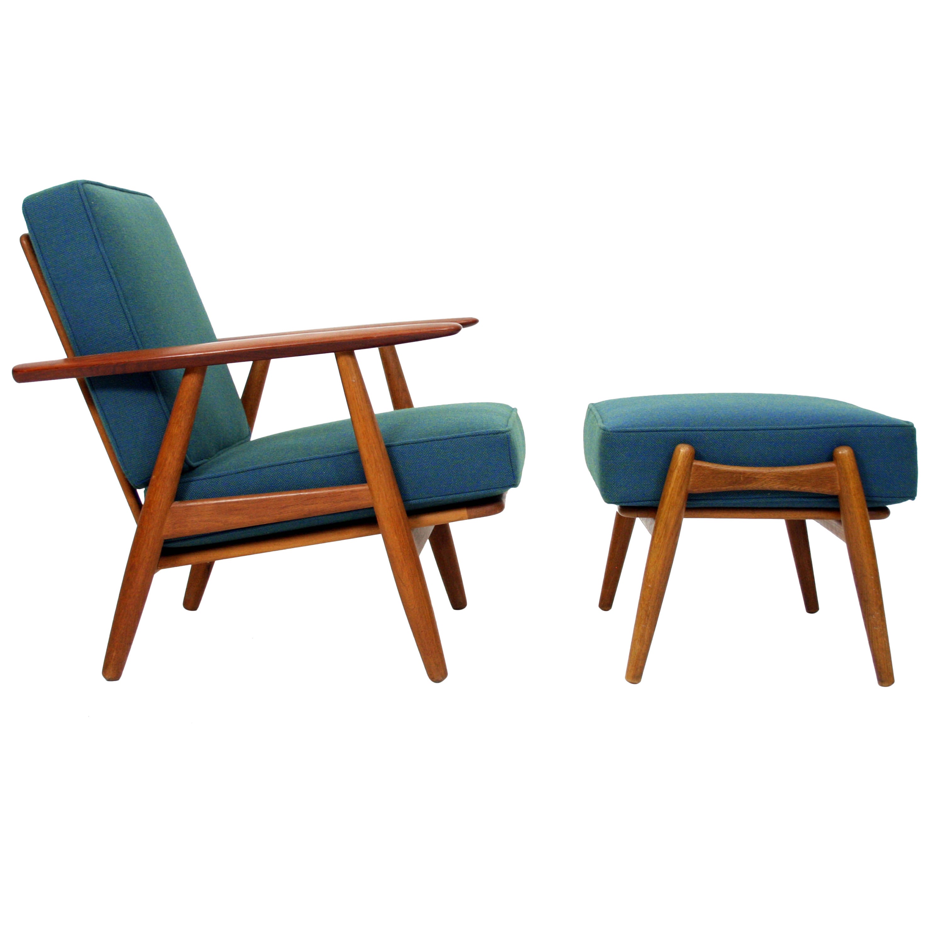 Hans J. Wegner GE-240 “Cigar” Lounge Chair for GETAMA