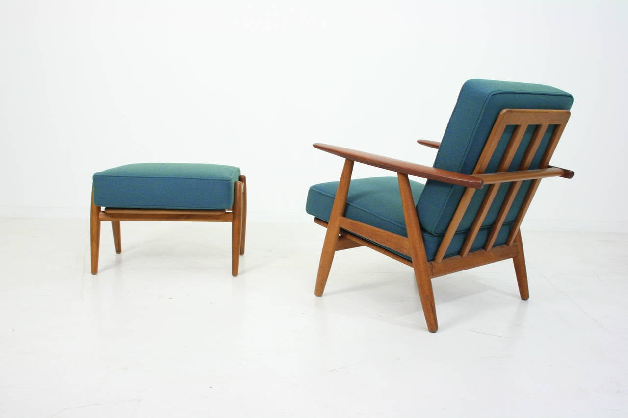 20th Century Hans J. Wegner GE-240 “Cigar” Lounge Chair for GETAMA