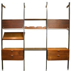 Vintage George Nelson CSS (Comprehensive Storage System) Wall Unit