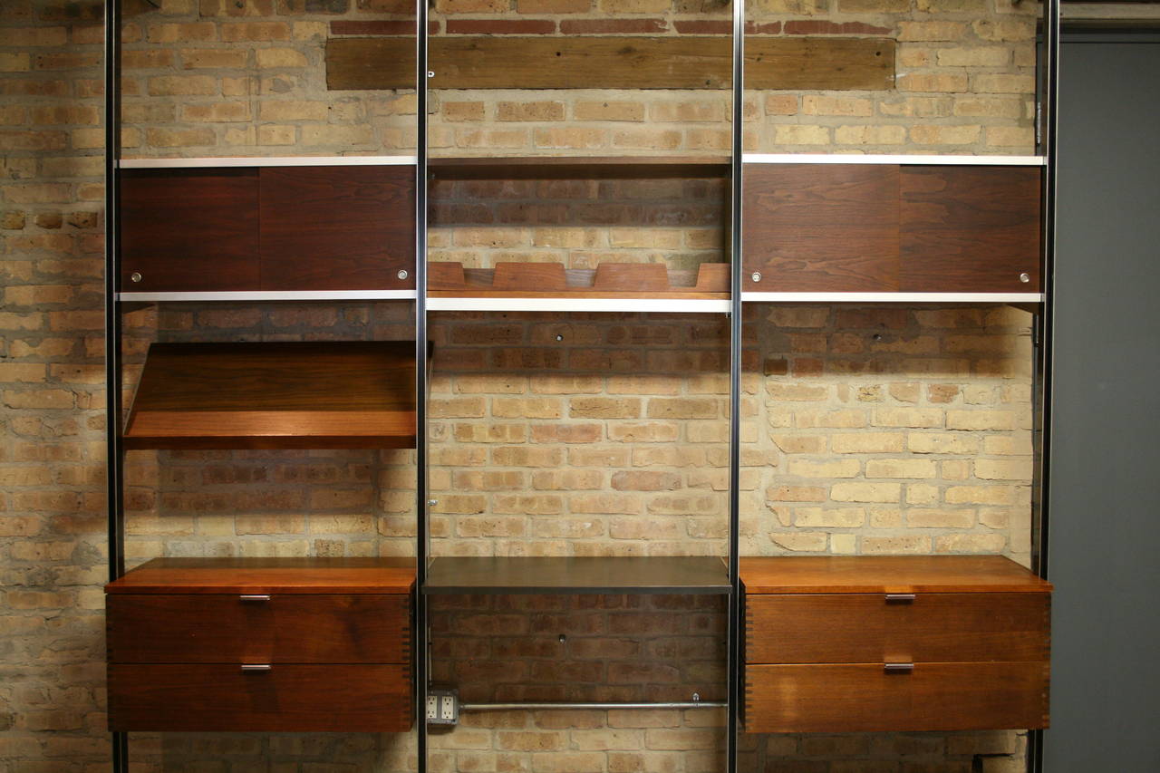 20th Century George Nelson CSS (Comprehensive Storage System) Wall Unit