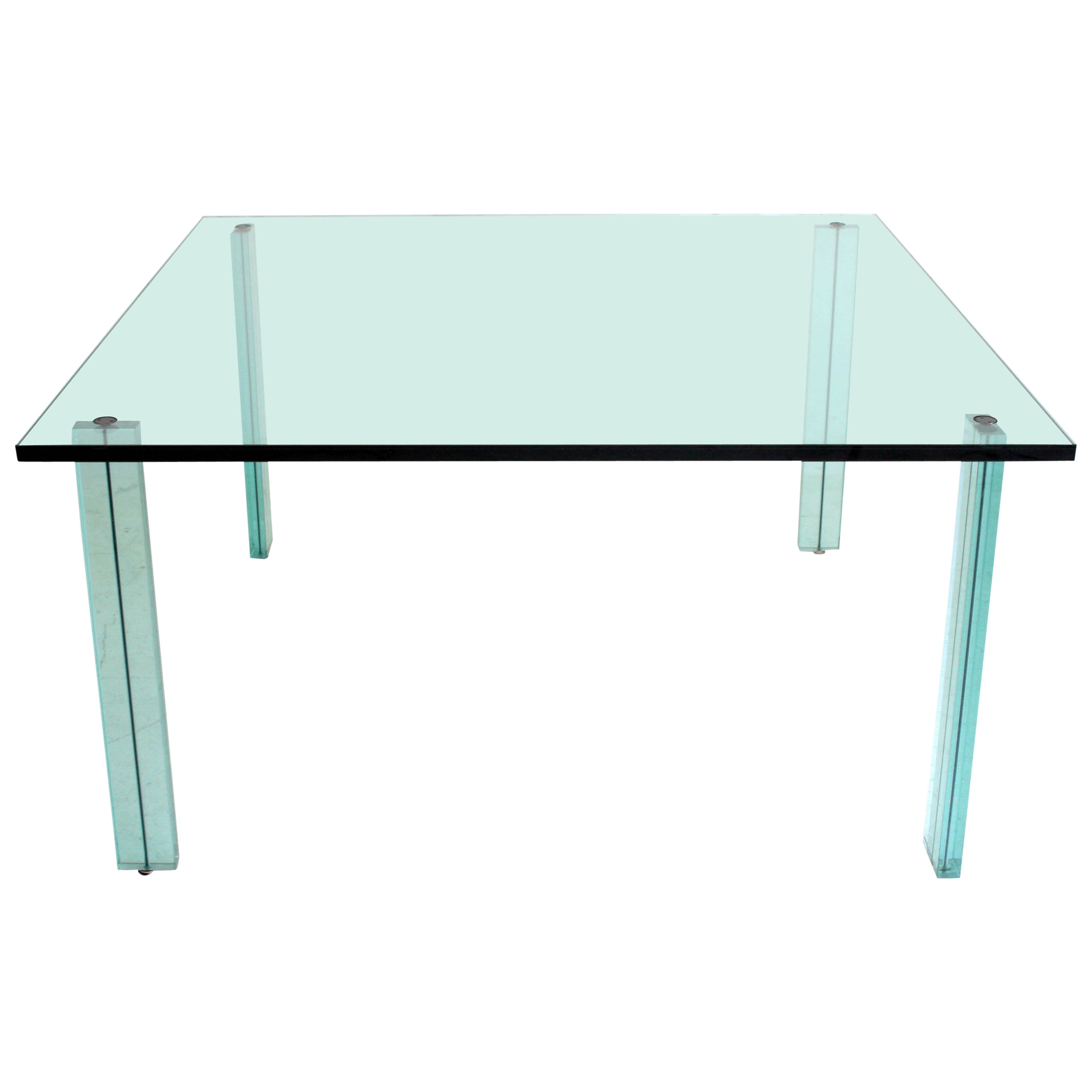 1986 Renzo Piano Teso Dining or Work Table for Fontana Arte Italy