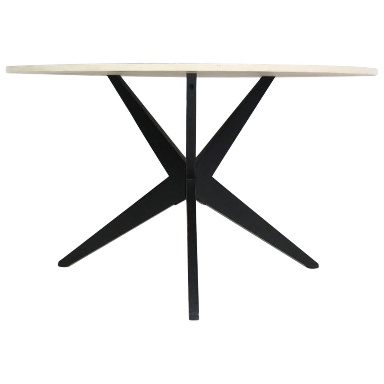 Rare Hans Bellman 'Popsicle' Dining Table, Knoll, 1947