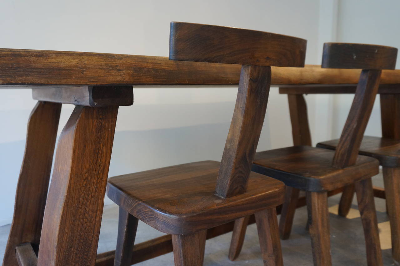 Mid-Century Modern Set of Ten Dining Chairs by Olavi Hanninen