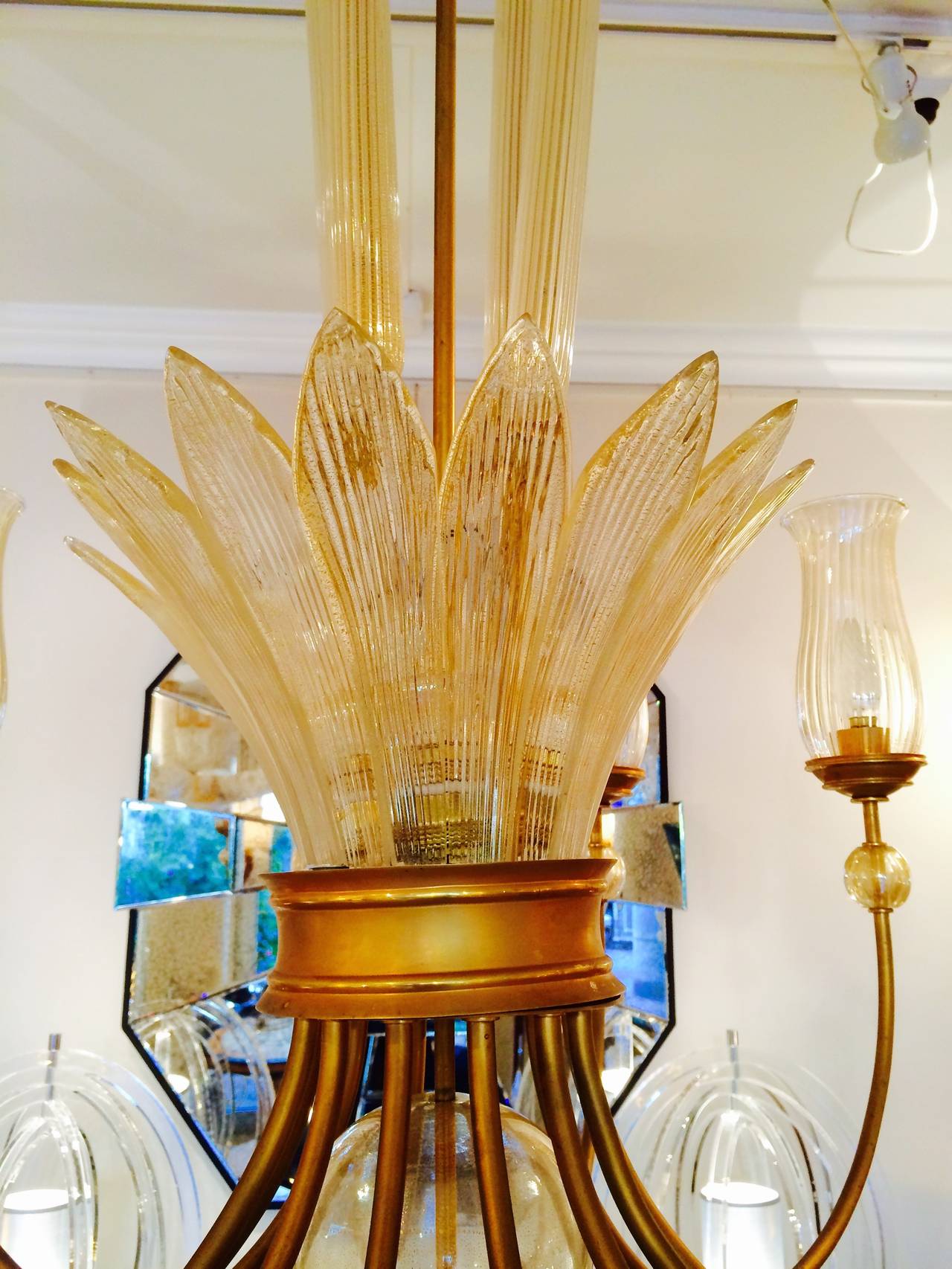 French Fabulous Arbus Chandelier for Veronese For Sale