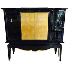 Precious 1940s Dry Bar Attributed to Jean Pascaud