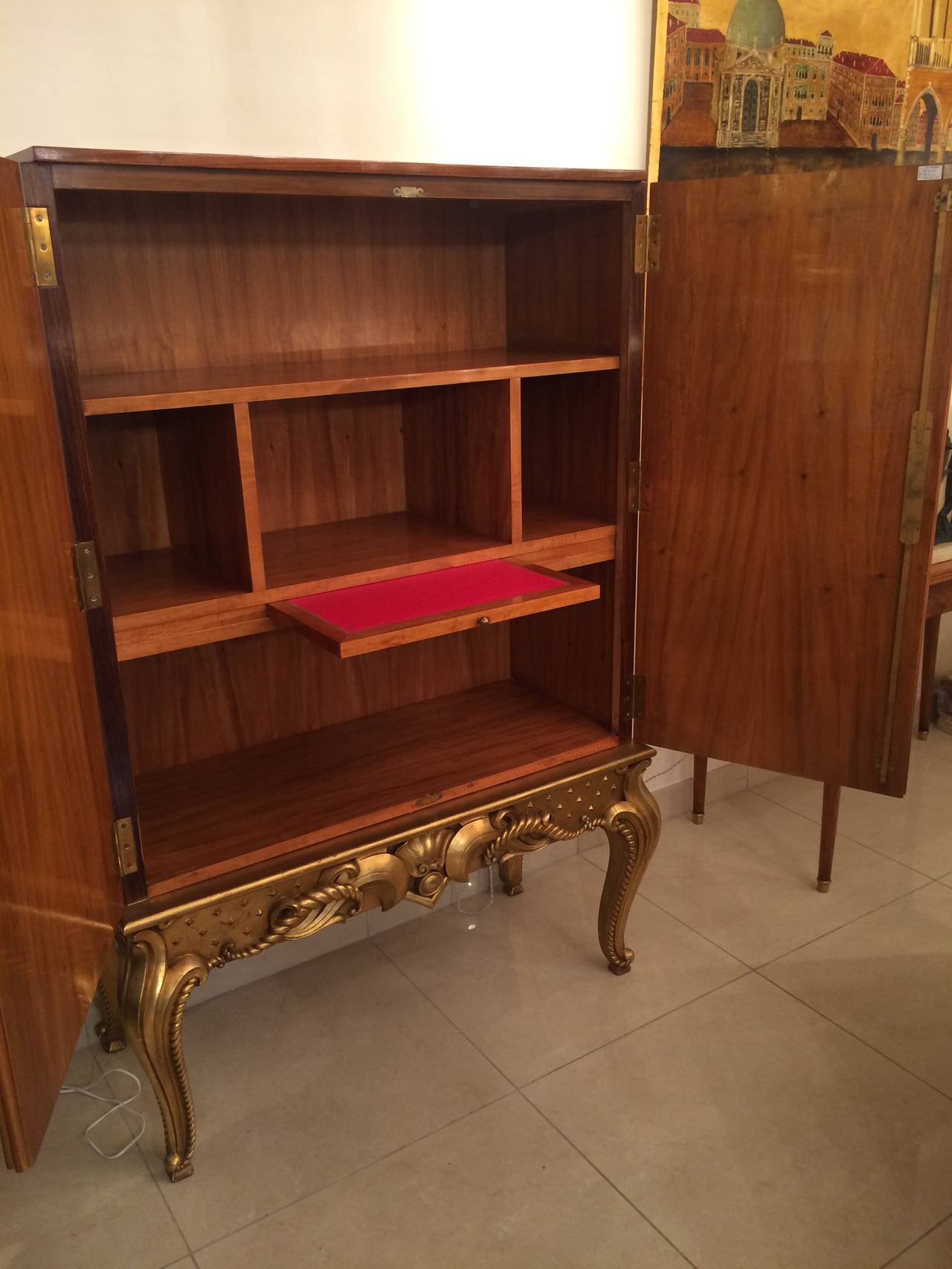 French 1930s Cabinet by Maurice Dufresne For Sale