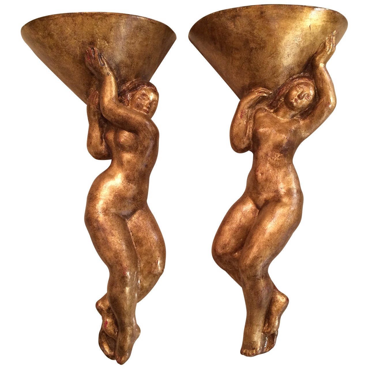 Pair of 1940´s Sconces For Sale