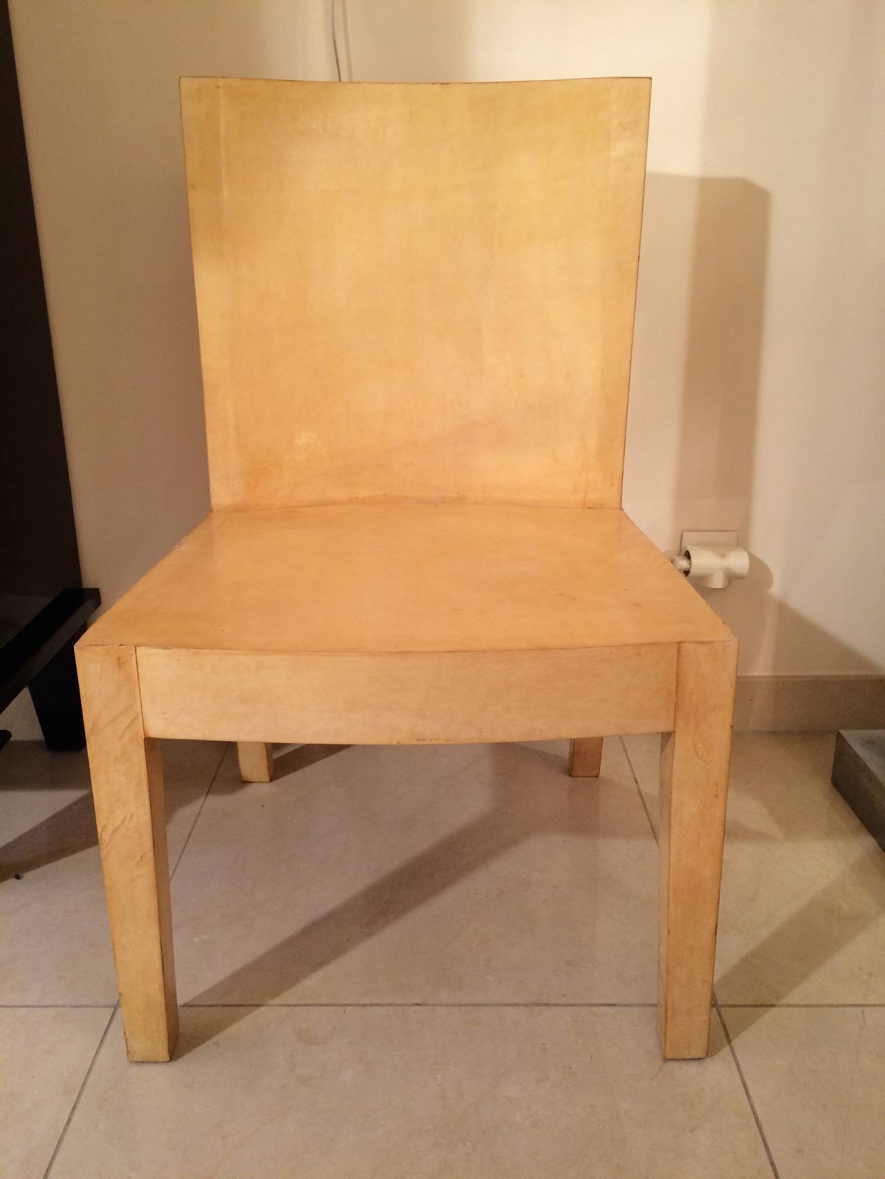 Six Parchemin Chairs by Augousti