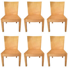 Six Parchemin Chairs by Augousti