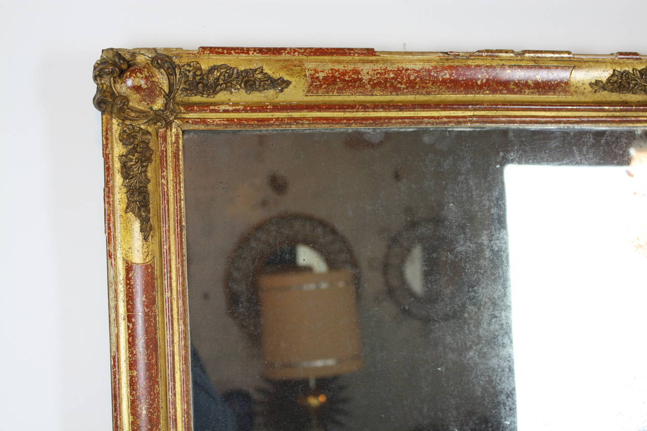 Antique French Restauration Period mirror 2