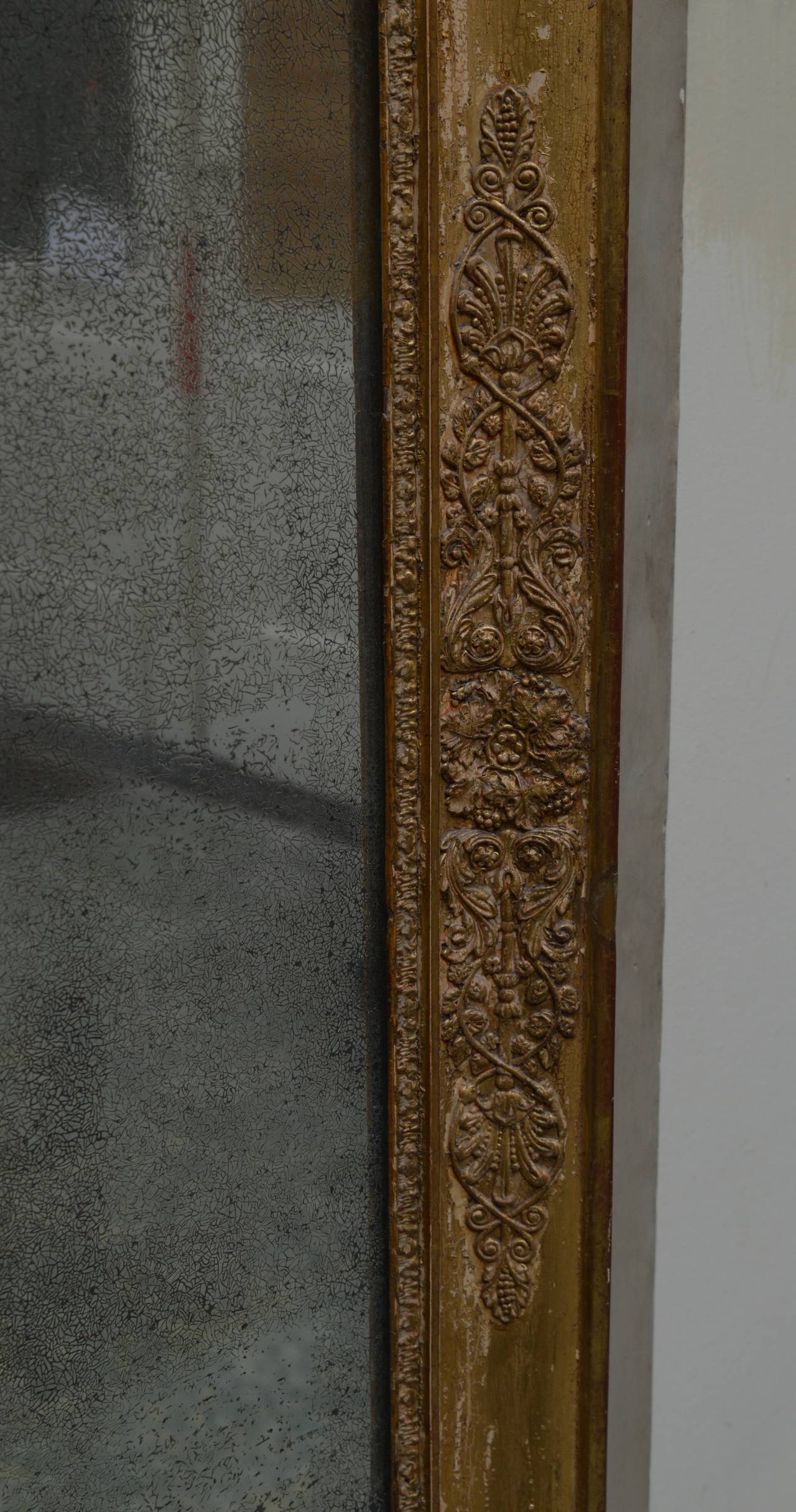 Early 19th Century French Trumeau Mirror 2