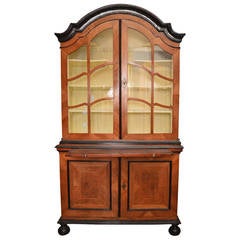 Swedish Baroque Vitrine Cabinet, 1710 11