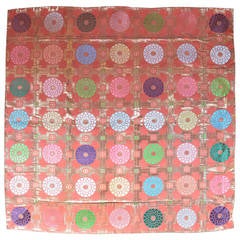 Japanese Uchishiki Silk Textile for Use on a Buddhist Altar