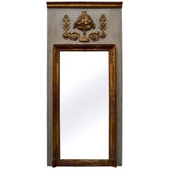 Early 19th Century French Trumeau Mirror