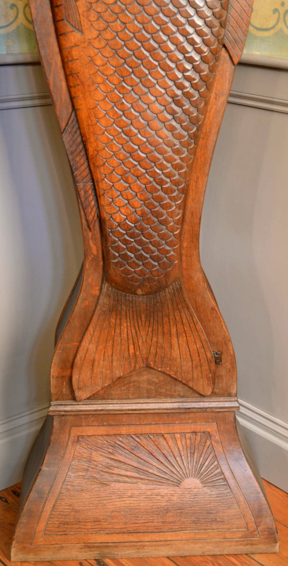 Very Unusual 19th Century Belgian Tall Case 