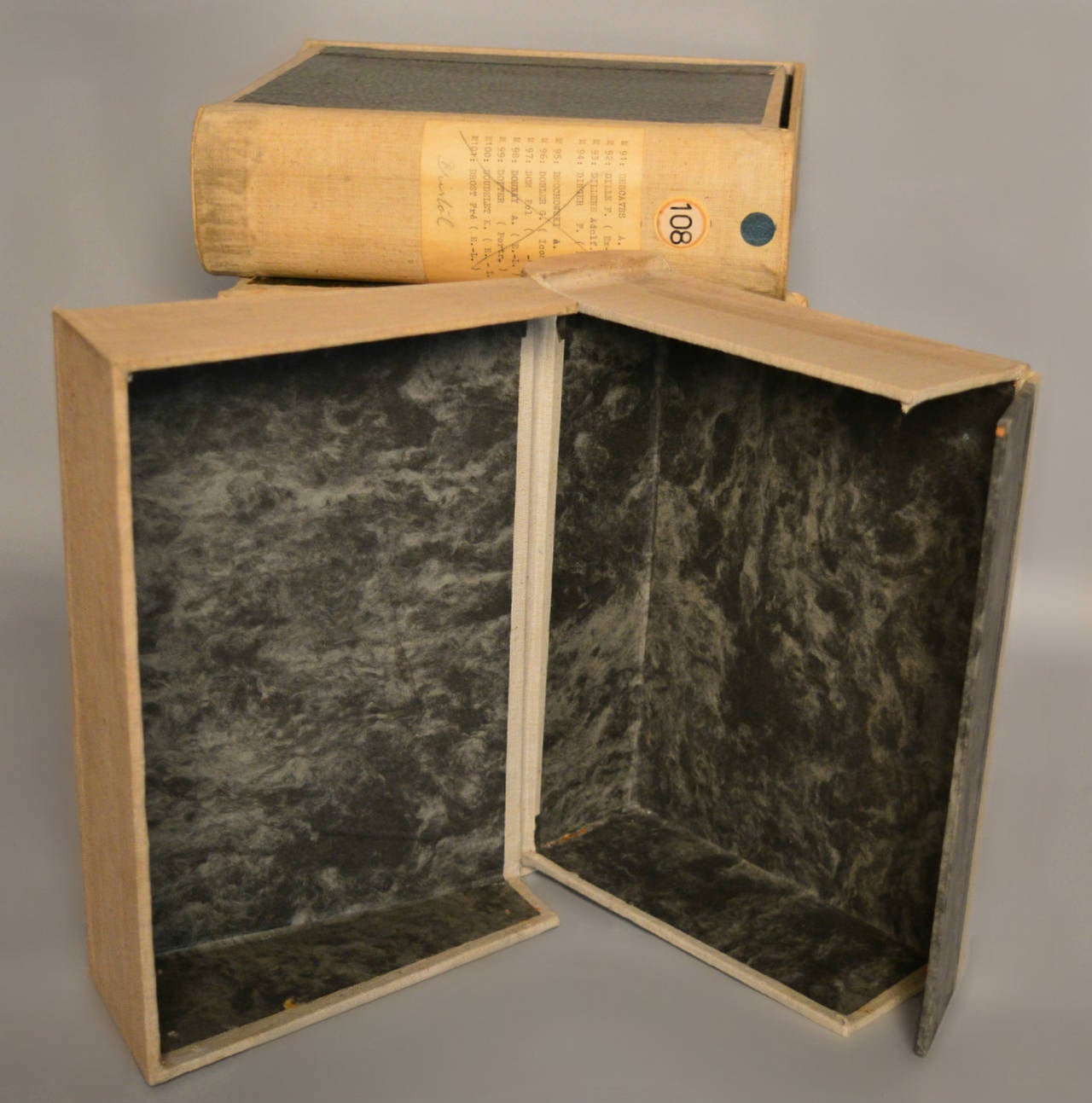 20th Century Group of Five Belgian Document Boxes