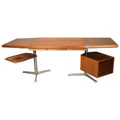 Exceptional Osvaldo Borsani Executive Desk, No. 1 of 529