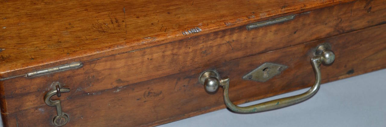 19th Century French Mahogany Painter's Box 2