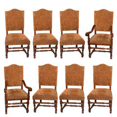 Set of Eight Dining Chairs