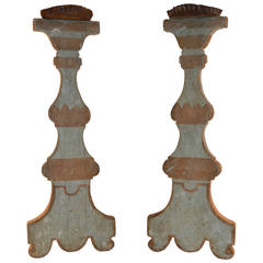 Pair of Whimsical Candleholders
