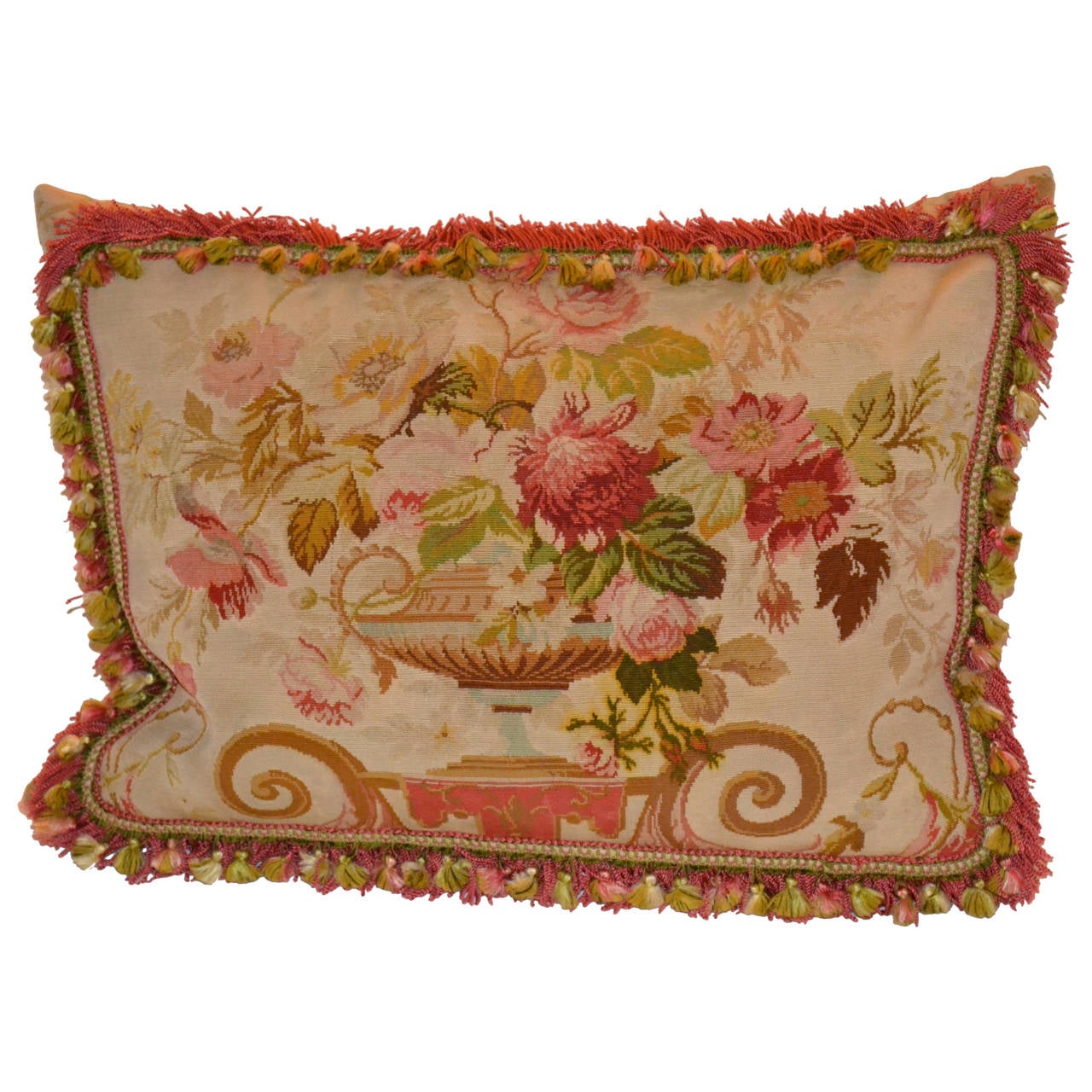 Aubusson Pillow For Sale at 1stDibs