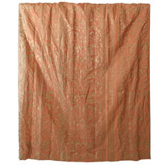 Vintage Six Drapery Panels of Fortuny