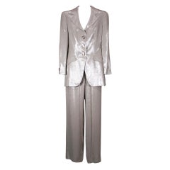 Giorgio Armani Liquid Lame Suit