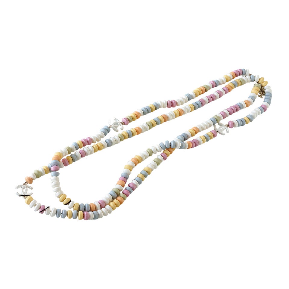 CHANEL Candy necklace Fall Winter 2014/2015 sold out! at 1stDibs ...