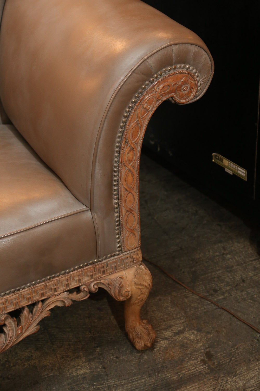 19th Century George II-Style Irish Chippendale Sofa
