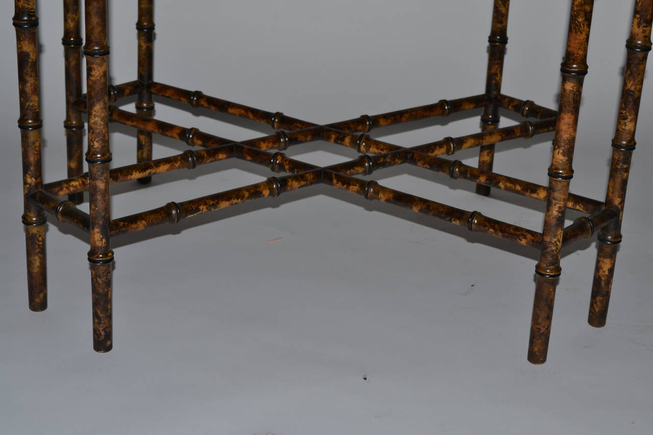 Chinese Chippendale Vintage Baker Tea Table