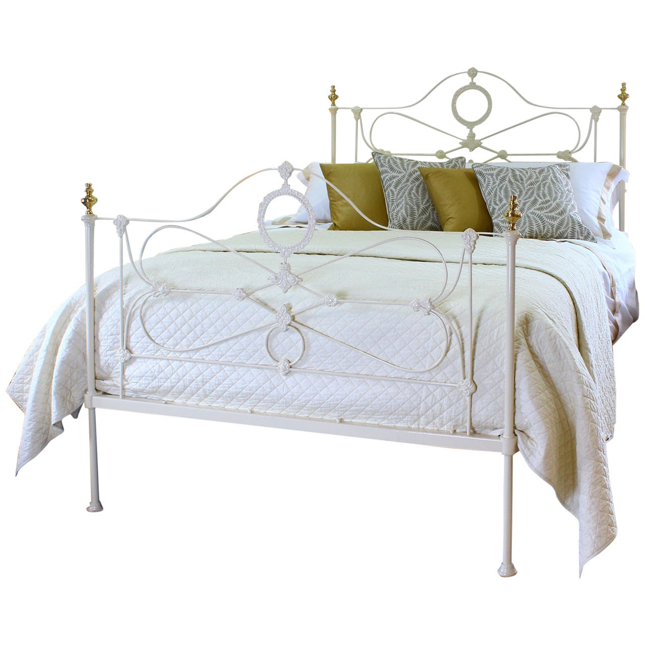 Mid-Victorian Cast Iron Bedstead