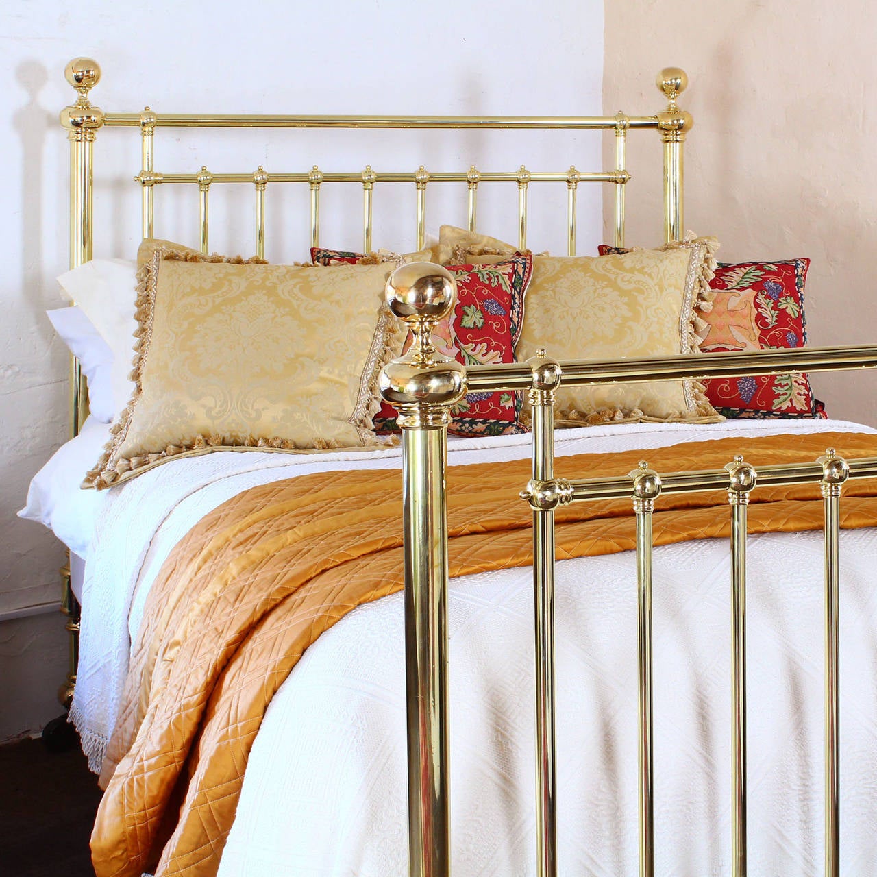 Victorian Elegant All-Brass Bedstead