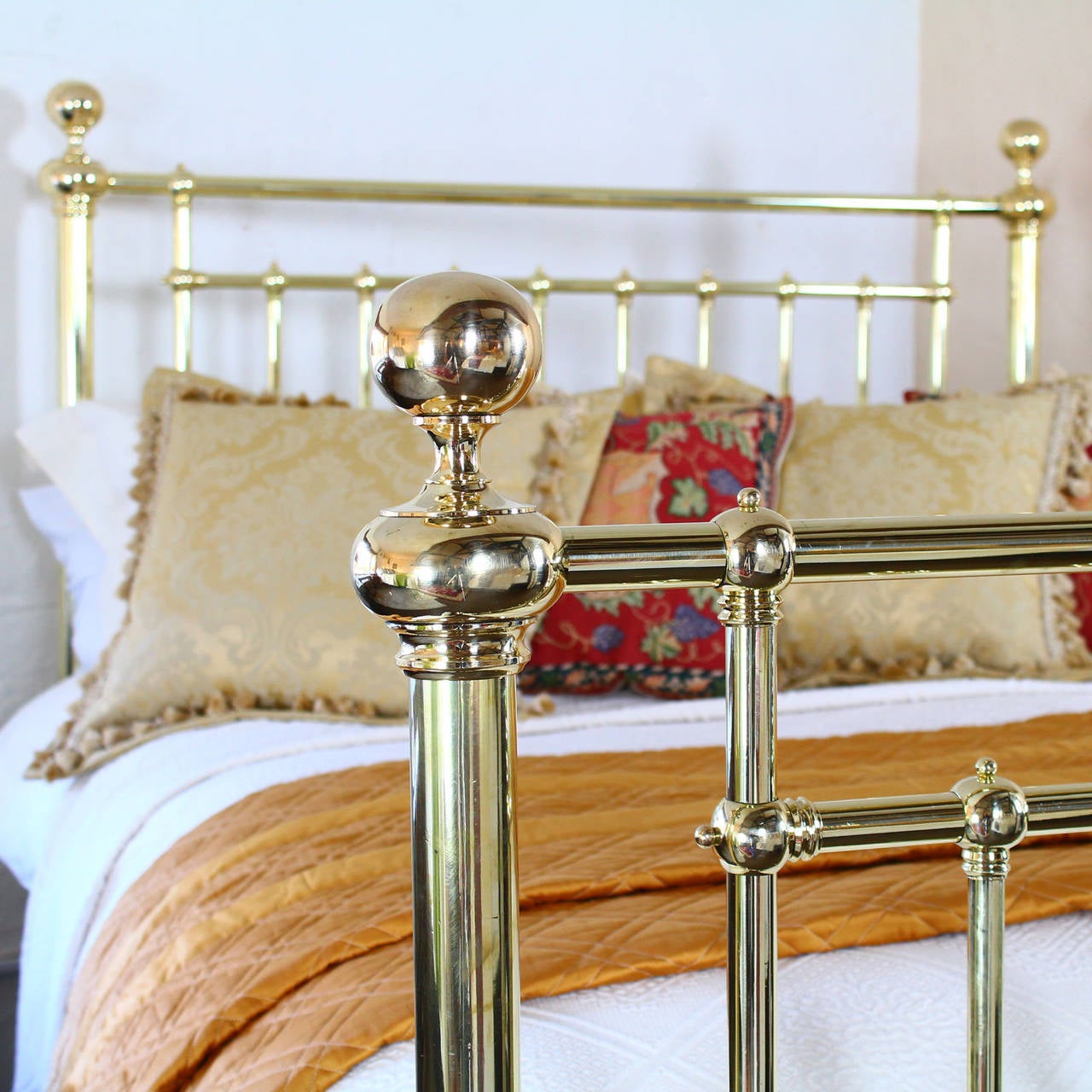 British Elegant All-Brass Bedstead