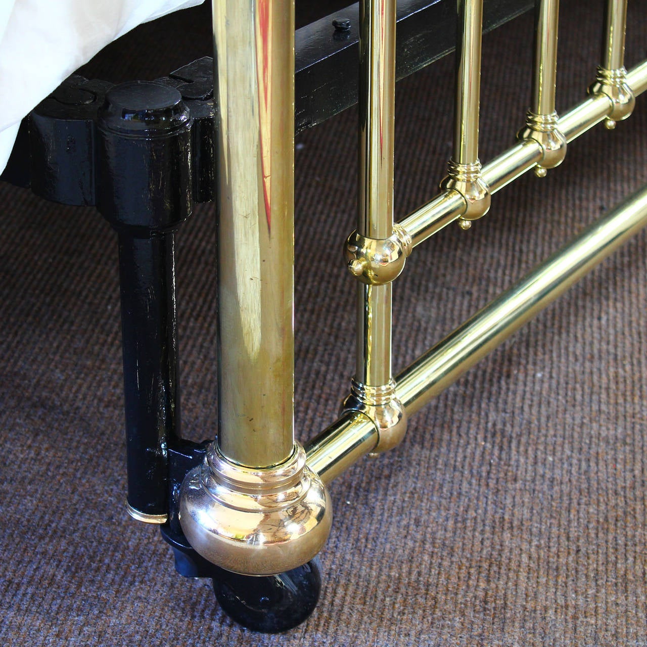 Elegant All-Brass Bedstead 1